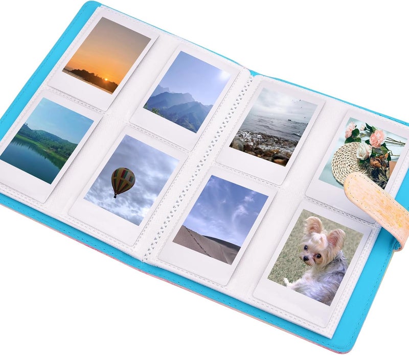Sunmns Accessories Bundle Kit Compatible with Fujifilm Instax Mini 12 11 9 8 90 70 Instant Camera, Include Album, Film Stickers, Photo Frames, Hanging Frame, Strap (Rainbow) - Image 2